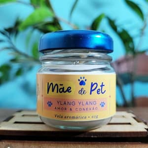 Vela Aromática Mãe de Pet • Ylang Ylang