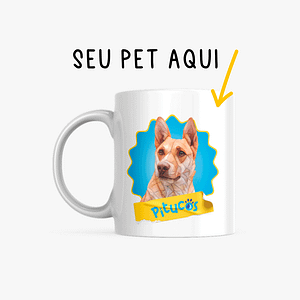 Caneca Personalizada Com a Foto do Seu PET