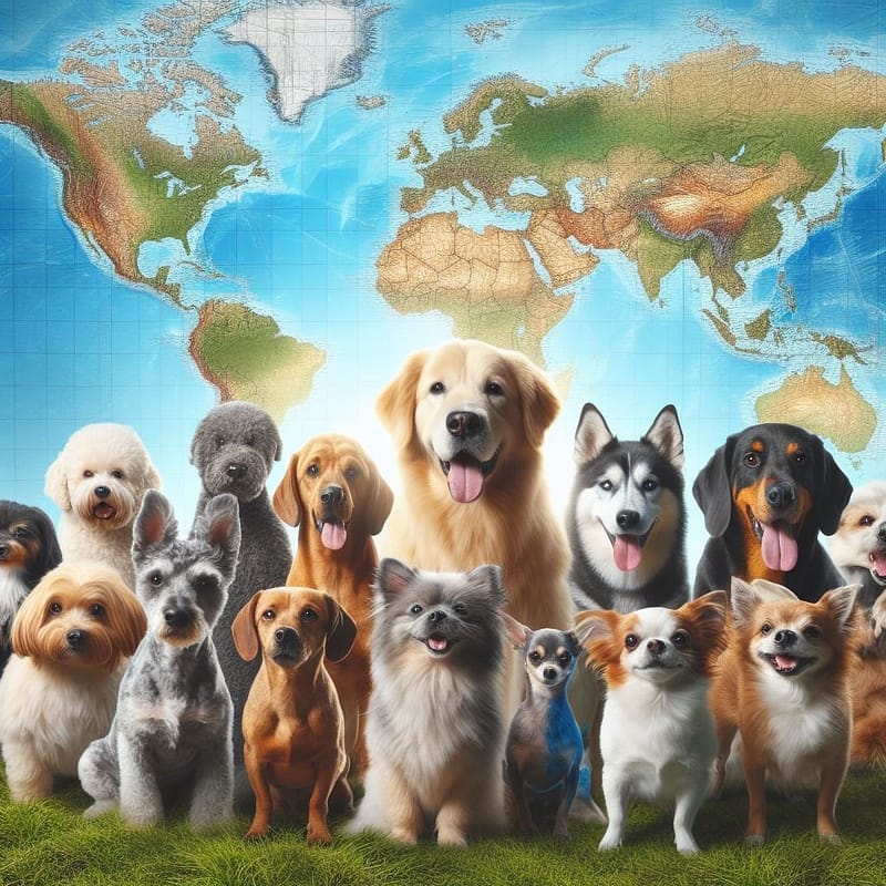 quantos cachorros existem no mundo