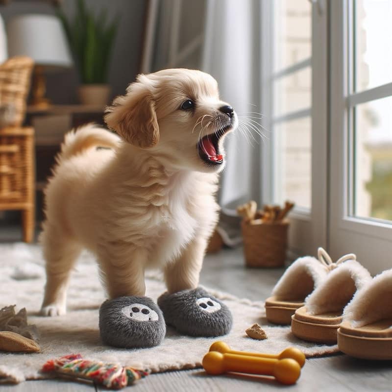 cachorro de 2 meses sozinho