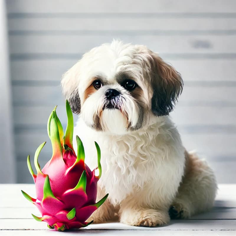 Shitzu pode comer pitaya